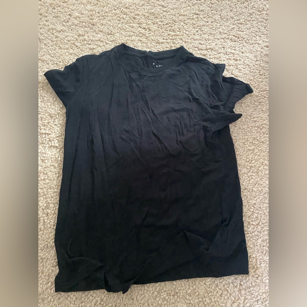 a new day womens Short Sleeve Black Tee